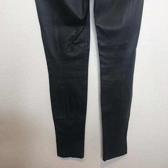 Getting Back To Square One Lambskin Leggings - Picture 11 of 15